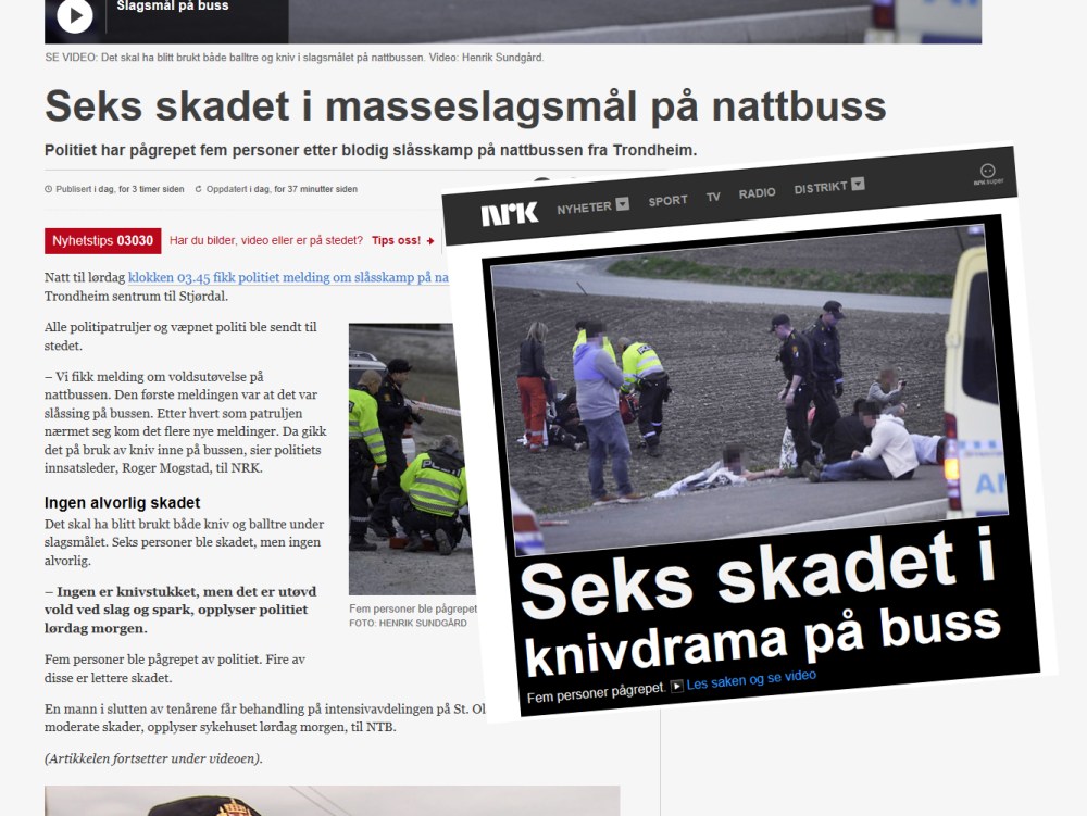 forværrende journalistikk tommetanker