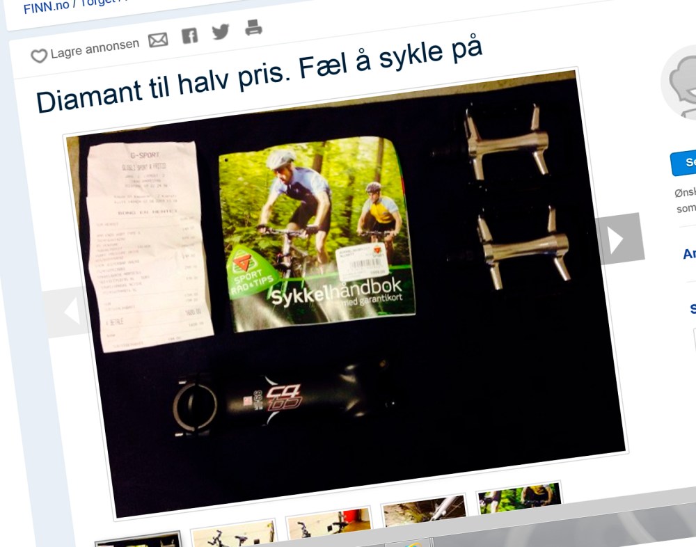 sykkelannonse