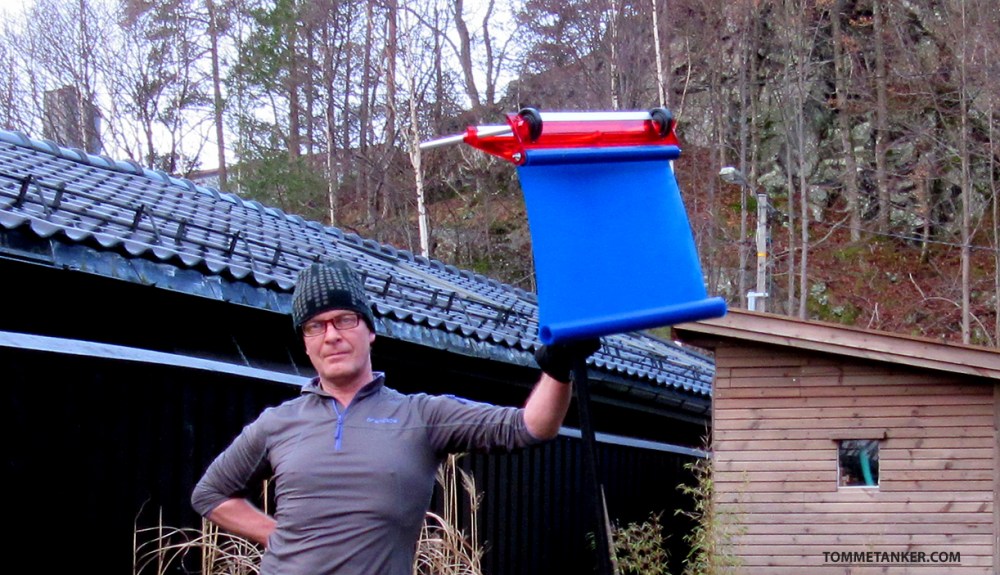 taksnømåker tommetanker